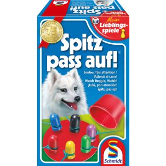 Verpackungsvorderseite aus einem anderen Blickwinkel vom Artikel 40531, Meine Lieblingsspiele: Spitz pass auf!®, Kinderspiel Verpackungsvorderseite aus einem anderen Blickwinkel vom Artikel 40531, Meine Lieblingsspiele: Spitz pass auf!®, Kinderspiel