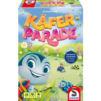 Vorderseite der Verpackung vom Artikel 40660, Käferparade, Kinderspiel Vorderseite der Verpackung vom Artikel 40660, Käferparade, Kinderspiel