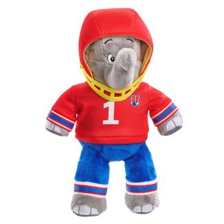 Vorderseite des Plüschartikel 42291, Benjamin Blümchen: American Football, 25cm, Plüsch Vorderseite des Plüschartikel 42291, Benjamin Blümchen: American Football, 25cm, Plüsch