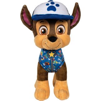 Vorderseite des Plüschartikel 42825, Paw Patrol: Chase, Summer Edition, 28 cm, Plüsch Vorderseite des Plüschartikel 42825, Paw Patrol: Chase, Summer Edition, 28 cm, Plüsch