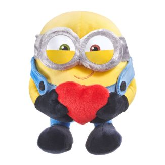 Minions: Bob, mit Herz, Plüsch, 22 cm Minions: Bob, mit Herz, Plüsch, 22 cm