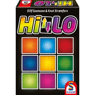 Vorderseite der Verpackung vom Artikel 49362, HILo®, Familienspiel Vorderseite der Verpackung vom Artikel 49362, HILo®, Familienspiel