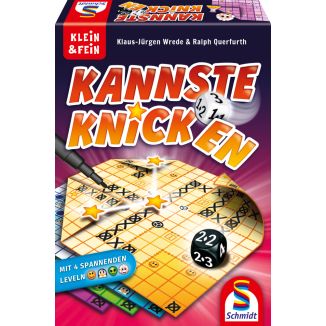Vorderseite der Verpackung vom Artikel 49387, Kannste Knicken, Würfelspiel Vorderseite der Verpackung vom Artikel 49387, Kannste Knicken, Würfelspiel