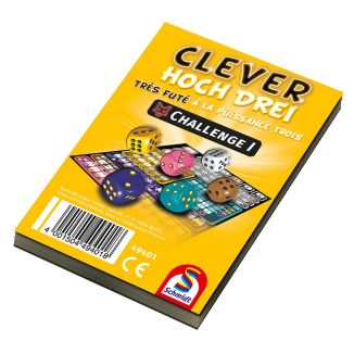 Clever hoch drei! – Challenge I, Zusatzblock (75 Blatt) Clever hoch drei! – Challenge I, Zusatzblock (75 Blatt)
