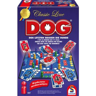 Vorderseite der Verpackung vom Artikel 49412, DOG® - Classic Line, Familienspiel Vorderseite der Verpackung vom Artikel 49412, DOG® - Classic Line, Familienspiel