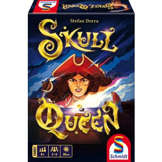 Vorderseite der Verpackung vom Artikel 49456, Skull Queen, Kartenspiel Vorderseite der Verpackung vom Artikel 49456, Skull Queen, Kartenspiel