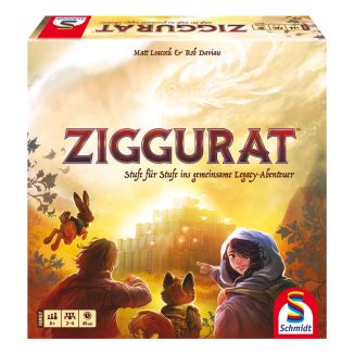Vorderseite der Verpackung vom Artikel 49457, Ziggurat™, Familienspiel Vorderseite der Verpackung vom Artikel 49457, Ziggurat™, Familienspiel