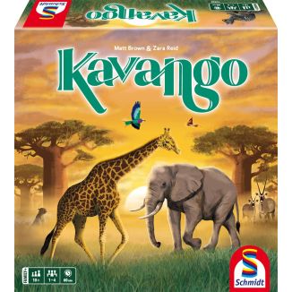 Vorderseite der Verpackung vom Artikel 49466, Kavango, Familienspiel Vorderseite der Verpackung vom Artikel 49466, Kavango, Familienspiel