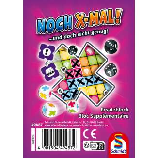 Verpackungsvorderseite aus einem anderen Blickwinkel vom Artikel 49487, Noch X-Mal!, Ersatzblock (75 Blatt) Verpackungsvorderseite aus einem anderen Blickwinkel vom Artikel 49487, Noch X-Mal!, Ersatzblock (75 Blatt)