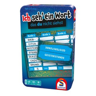 Verpackungsvorderseite aus einem anderen Blickwinkel vom Artikel 51351, Ich seh‘ ein Wort, Reisespiel Verpackungsvorderseite aus einem anderen Blickwinkel vom Artikel 51351, Ich seh‘ ein Wort, Reisespiel