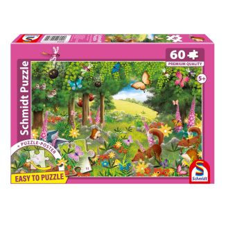 Verpackungsvorderseite aus einem anderen Blickwinkel vom Artikel 55779, Füchse & Freunde, 60 Teile Kinderpuzzle Verpackungsvorderseite aus einem anderen Blickwinkel vom Artikel 55779, Füchse & Freunde, 60 Teile Kinderpuzzle