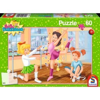 Bibi Blocksberg: In der Ballettschule, 60 Teile Kinderpuzzle Bibi Blocksberg: In der Ballettschule, 60 Teile Kinderpuzzle