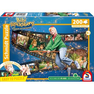 Vorderseite der Verpackung vom Artikel 56594, Bibi Blocksberg: Das große Hexentreffen, Flieg los Kartoffelbrei, 200 Teile Kinderpuzzle Vorderseite der Verpackung vom Artikel 56594, Bibi Blocksberg: Das große Hexentreffen, Flieg los Kartoffelbrei, 200 Teile Kinderpuzzle