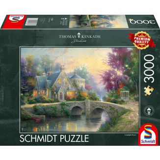 Thomas Kinkade Studios: Abendstimmung, 3.000 Teile Puzzle Thomas Kinkade Studios: Abendstimmung, 3.000 Teile Puzzle