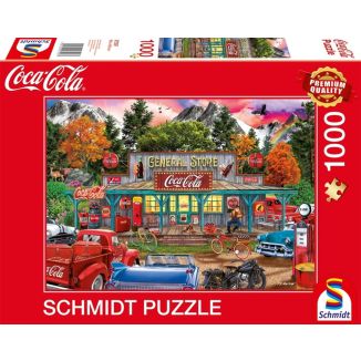 Vorderseite der Verpackung vom Artikel 57597, Coca Cola: Store, 1.000 Teile Puzzle
