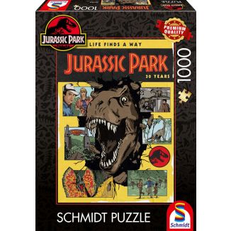 Jurassic Park: 30 Jahre Jurassic Park, Life Finds a Way, 1.000 Teile Puzzle Jurassic Park: 30 Jahre Jurassic Park, Life Finds a Way, 1.000 Teile Puzzle