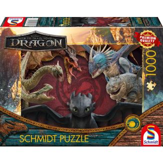 Drachenzähmen leicht gemacht: Dragons are Real, 1.000 Teile Puzzle