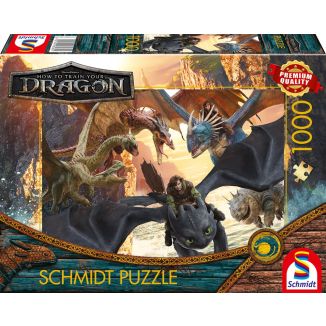 Drachenzähmen leicht gemacht: Ready to Strike, 1.000 Teile Puzzle