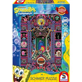 SpongeBob Schwammkopf: SpongeBobs verrückte Welt, 1.000 Teile Puzzle SpongeBob Schwammkopf: SpongeBobs verrückte Welt, 1.000 Teile Puzzle