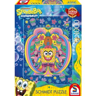 SpongeBob Schwammkopf: Hommage an Spongebob, 1.000 Teile Puzzle SpongeBob Schwammkopf: Hommage an Spongebob, 1.000 Teile Puzzle