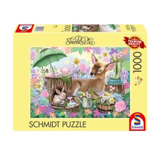 Verpackungsvorderseite aus einem anderen Blickwinkel vom Artikel 58826, Sheena Pike: Frühlingstraum, 1.000 Teile Puzzle Verpackungsvorderseite aus einem anderen Blickwinkel vom Artikel 58826, Sheena Pike: Frühlingstraum, 1.000 Teile Puzzle