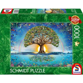Die Magie des Lebensbaums, 1.000 Teile Puzzle