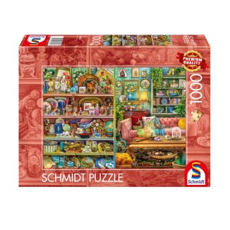 Verpackungsvorderseite aus einem anderen Blickwinkel vom Artikel 58896, Aus Alt macht Neu - mit Liebe dekoriert, 1.000 Teile Puzzle Verpackungsvorderseite aus einem anderen Blickwinkel vom Artikel 58896, Aus Alt macht Neu - mit Liebe dekoriert, 1.000 Teile Puzzle
