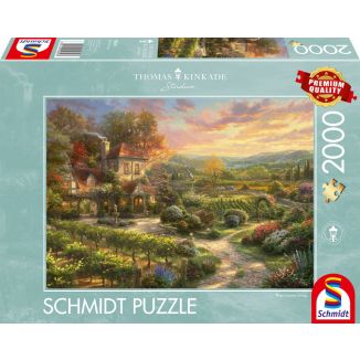 Thomas Kinkade Studios: In den Weinbergen, 2.000 Teile Puzzle Thomas Kinkade Studios: In den Weinbergen, 2.000 Teile Puzzle