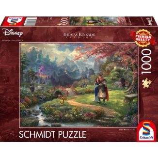 Vorderseite der Verpackung vom Artikel 59672, Thomas Kinkade Studios: Disney Dreams Collection - Mulan, 1.000 Teile Puzzle Vorderseite der Verpackung vom Artikel 59672, Thomas Kinkade Studios: Disney Dreams Collection - Mulan, 1.000 Teile Puzzle