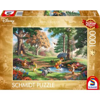 Vorderseite der Verpackung vom Artikel 59689, Thomas Kinkade Studios: Disney Dreams Collection - Winnie The Pooh, 1.000 Teile Puzzle Vorderseite der Verpackung vom Artikel 59689, Thomas Kinkade Studios: Disney Dreams Collection - Winnie The Pooh, 1.000 Teile Puzzle