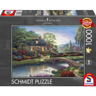 Thomas Kinkade Studios: Stoney Creek Cottage, 1.000 Teile Puzzle