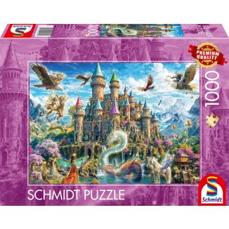 Märchenschloss im Reich der Fantasie, 1.000 Teile Puzzle Märchenschloss im Reich der Fantasie, 1.000 Teile Puzzle