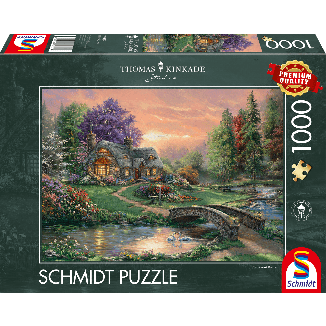 Thomas Kinkade Studios: Sweetheart Retreat, 1.000 Teile Puzzle Thomas Kinkade Studios: Sweetheart Retreat, 1.000 Teile Puzzle