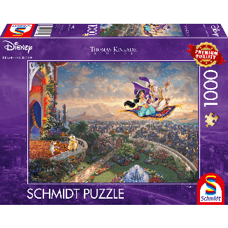 Thomas Kinkade Studios: Disney Dreams Collection - Aladdin, 1.000 Teile Puzzle Thomas Kinkade Studios: Disney Dreams Collection - Aladdin, 1.000 Teile Puzzle