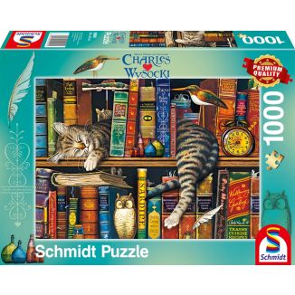 Charles Wysocki: Frederick, der Literat, 1.000 Teile Puzzle Charles Wysocki: Frederick, der Literat, 1.000 Teile Puzzle