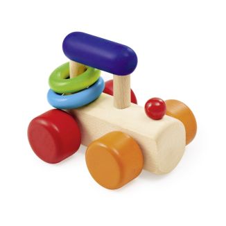 Spielmaterial vom Artikel 61028, Rolina, Lok-Greifling mit Haltegriff aus Holz, 8,5 cm Spielmaterial vom Artikel 61028, Rolina, Lok-Greifling mit Haltegriff aus Holz, 8,5 cm