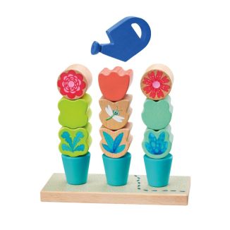 Spielmaterial vom Artikel 62086, Tulips Garten: Steckspiel Blumen, Sortier-und Steckspiel aus Holz, 14 Teile Spielmaterial vom Artikel 62086, Tulips Garten: Steckspiel Blumen, Sortier-und Steckspiel aus Holz, 14 Teile
