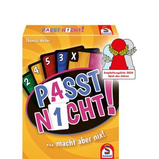 Passt nicht!, Kartenspiel Passt nicht!, Kartenspiel