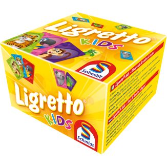 Vorderseite der Verpackung vom Artikel 01403, Ligretto®: Kids, Kartenspiel