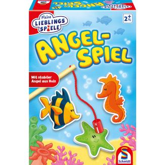 Vorderseite der Verpackung vom Artikel 40595, Meine Lieblingsspiele: Angelspiel, Kinderspiel