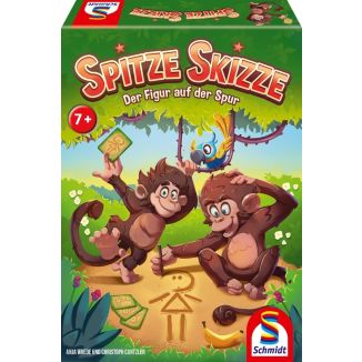 Vorderseite der Verpackung vom Artikel 40642, Spitze Skizze, Kinderspiel