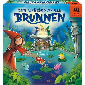 Vorderseite der Verpackung vom Artikel 40815, Drei Magier®: Der geheimnisvolle Brunnen, Kinderspiel
