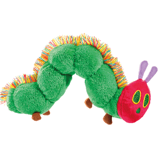Die kleine Raupe Nimmersatt: 28 cm, Plüsch