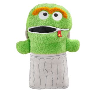 Vorderseite des Plüschartikel 42558, Sesamstrasse®: Sorgenfresser, Oskar, 29 cm, Plüsch