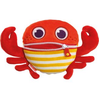 Vorderseite des Plüschartikel 42639, Sorgenfresser, Crabbi, klein, 23,5 cm, Edition Ahoi