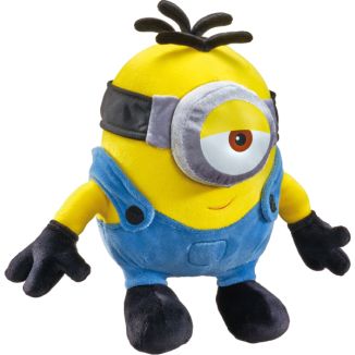 Vorderseite des Plüschartikel 42731, Minions: Stuart - Plüsch, 25 cm