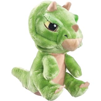 Vorderseite des Plüschartikel 42760, Jurassic World: Triceratops, 17 cm, Plüschfigur