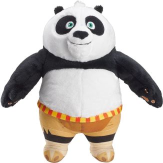 Weitere Seitenansicht des Plüschartikel 42763, Kung fu Panda: Panda Po, 25 cm, Plüsch