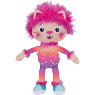 Vorderseite des Plüschartikel 42803, Gabby's Dollhouse: Marty, die Partykatze, 27 cm, Plüsch