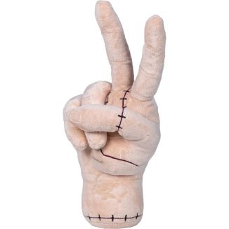 Vorderseite des Plüschartikel 42835, Wednesday: Eiskaltes Händchen, Peace, 25 cm, Plüsch
